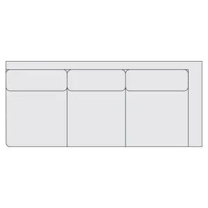 Signature Seating Fabric Right Arm Sofa
