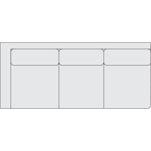 Signature Seating Fabric Left Arm Sofa