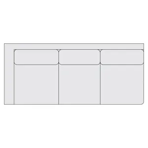 Signature Seating Fabric Left Arm Sofa