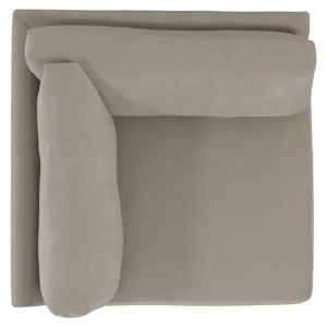 Plush Dawkins Fabric Corner Chair