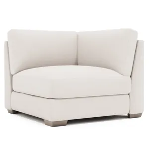 Plush Dawkins Fabric Corner Chair