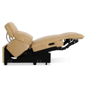 Billings Leather Armless Power Motion Chair