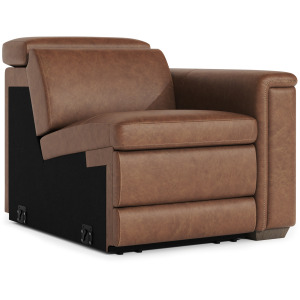 Lioni Leather Right Arm Power Motion Chair