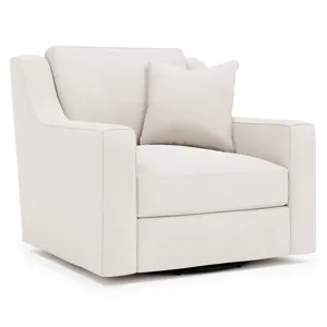 Germain Fabric Swivel Chair