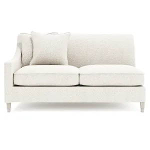 Palisades Fabric Left Arm Loveseat