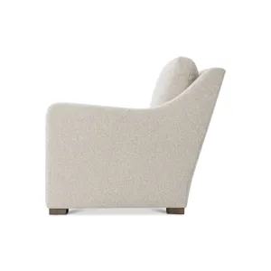 Plush Ventura Fabric Right Arm Loveseat