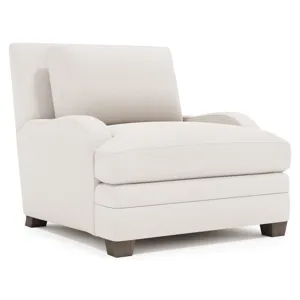 Plush Rollins Fabric Chair