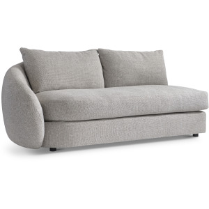Moretti Fabric Left Arm Loveseat