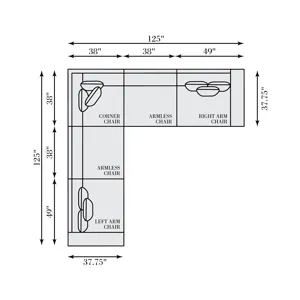 Vista Fabric Sectional