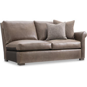 Keirnan Leather Right Arm Loveseat