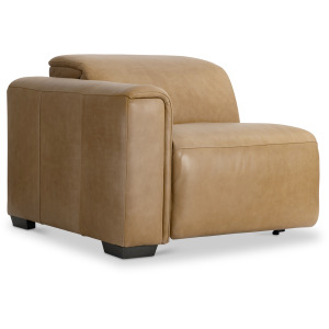 Billings Leather Left Arm Power Motion Chair