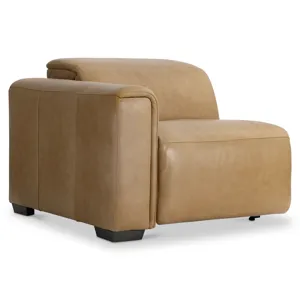 Billings Leather Left Arm Power Motion Chair