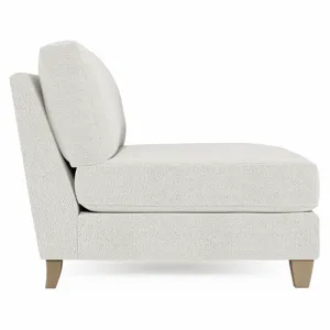 Mila Fabric Armless Chair