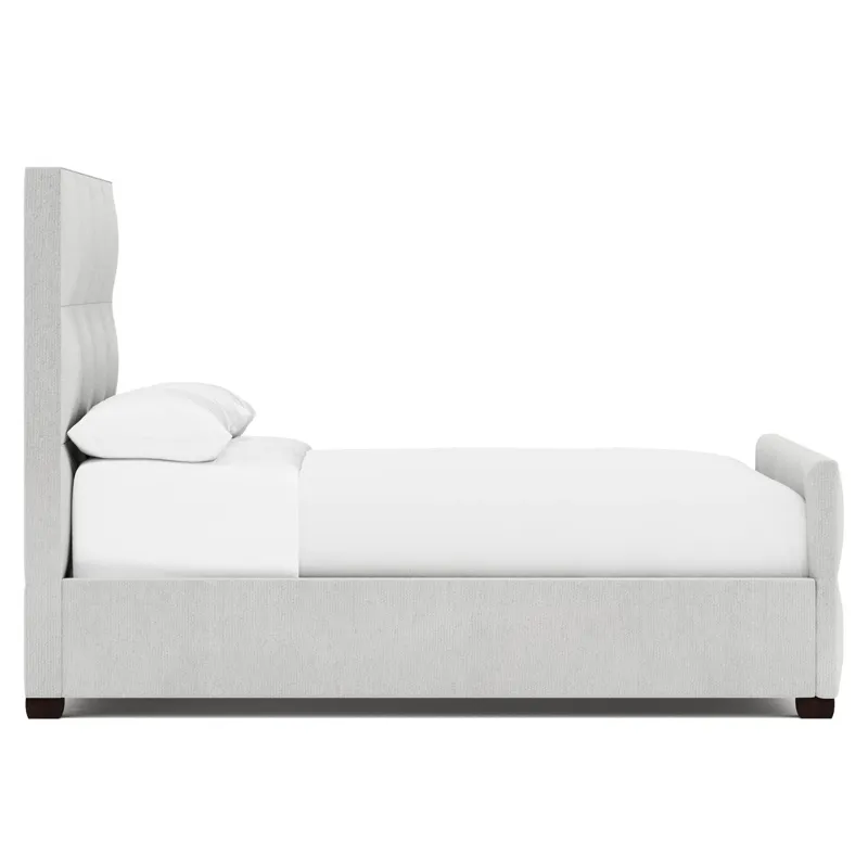 Upholstered Bed Program Derrick Fabric Footboard/Side Queen Rails