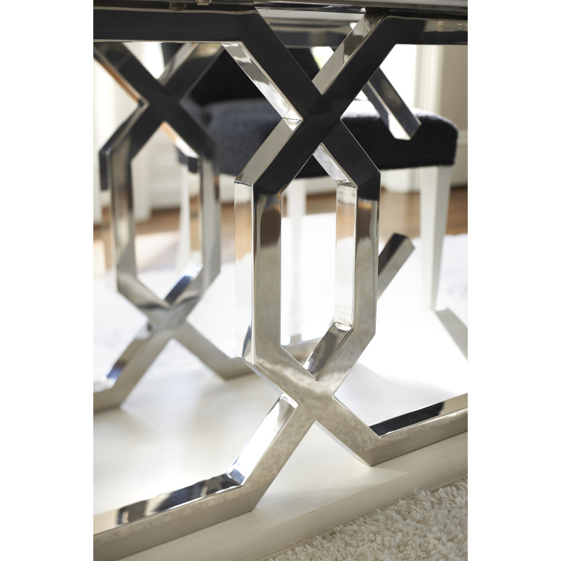 Silhouette Dining Table K1581 by Bernhardt Furniture at Missouri Furniture