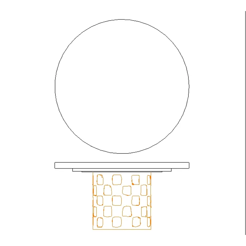 Aventura Dining Table Base
