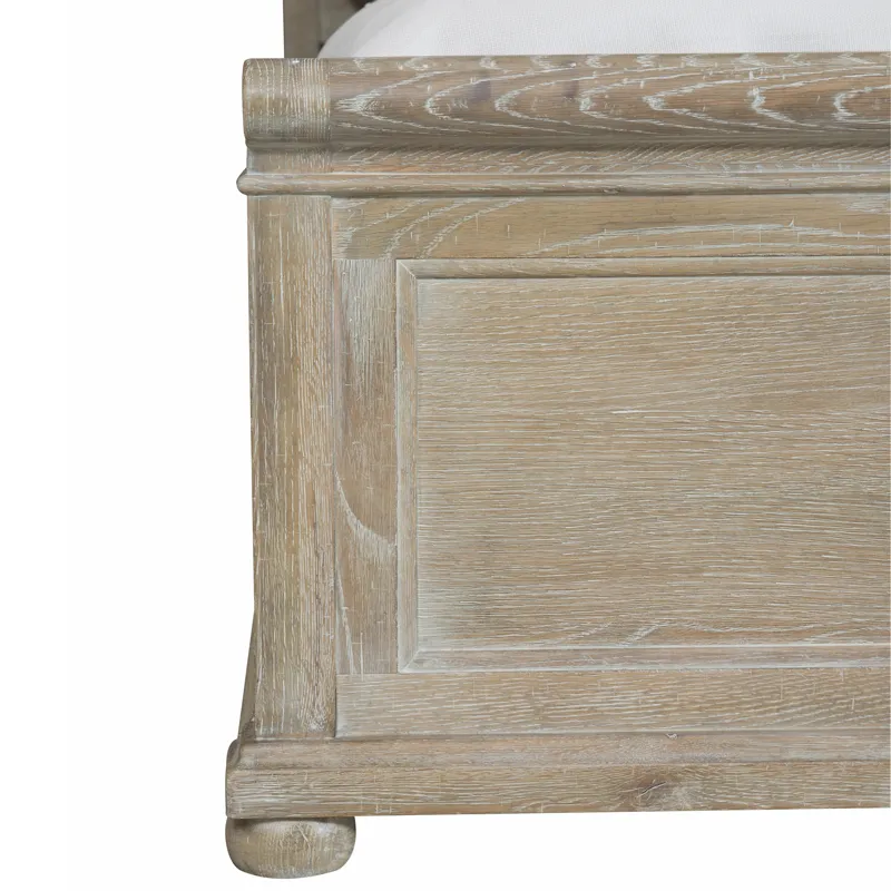 Rustic Patina Panel Bed