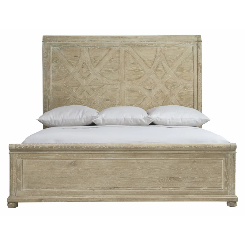 Rustic Patina Panel Bed