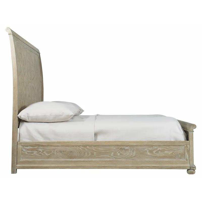 Rustic Patina Panel Bed