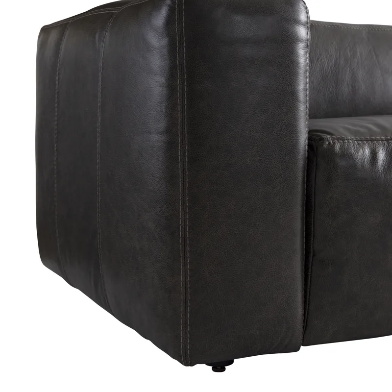 Plush Leather Bliss Leather Sofa