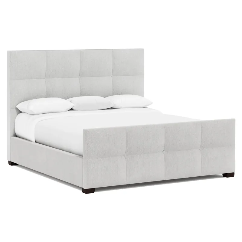 Upholstered Bed Program Derrick Fabric Footboard/Side Queen Rails