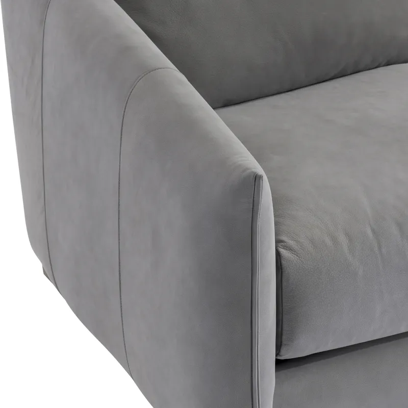 Demi Leather Sectional