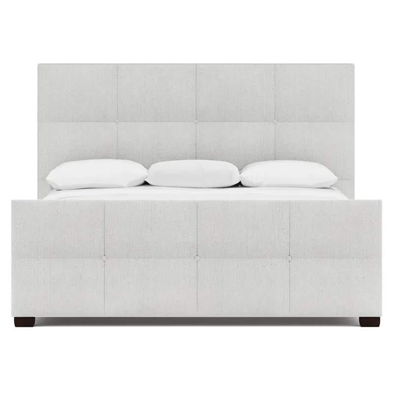 Upholstered Bed Program Derrick Fabric Footboard/Side Queen Rails