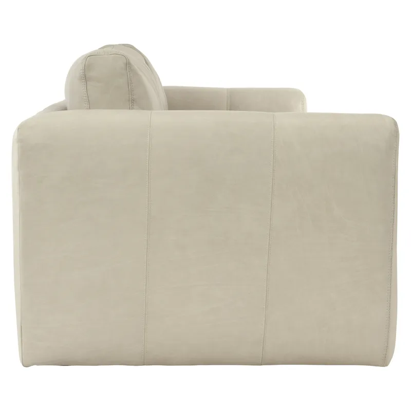 Plush Leather Remi Leather Sofa