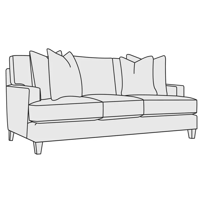 Mila Fabric Sofa