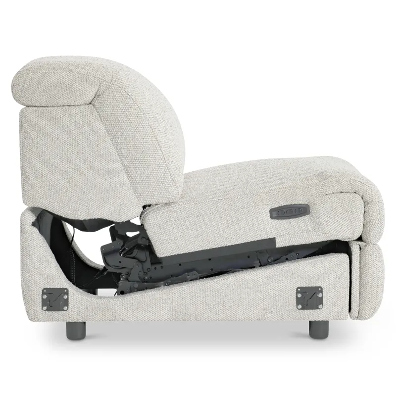Massimo Fabric Armless Power Motion Chair