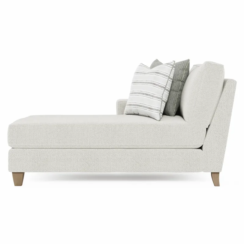 Mila Fabric Left Arm Chaise