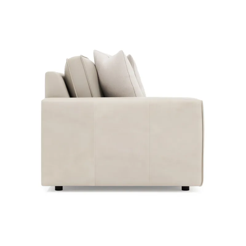 Nest Leather Left Arm Loveseat