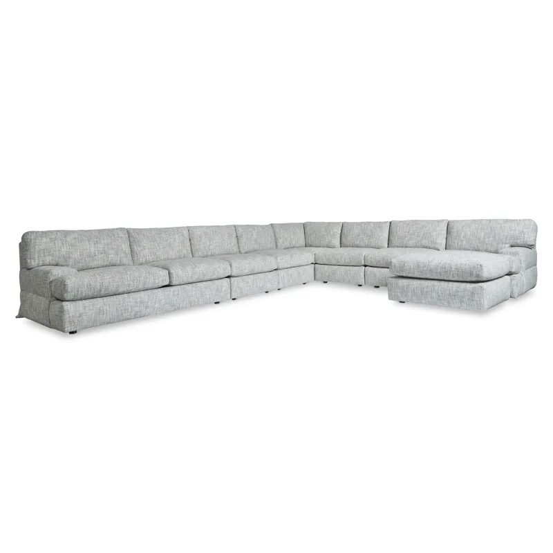 Plush Serena Fabric Sectional