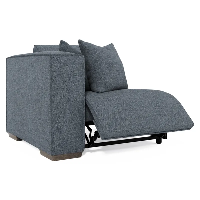 Bliss Fabric Left Arm Power Motion Chair