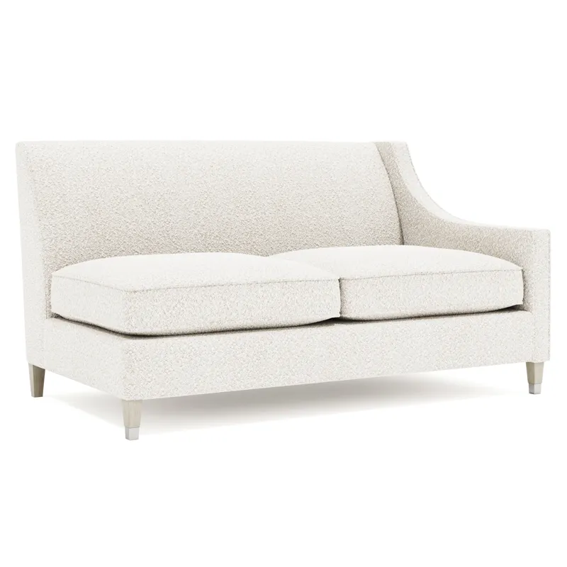 Palisades Fabric Right Arm Loveseat