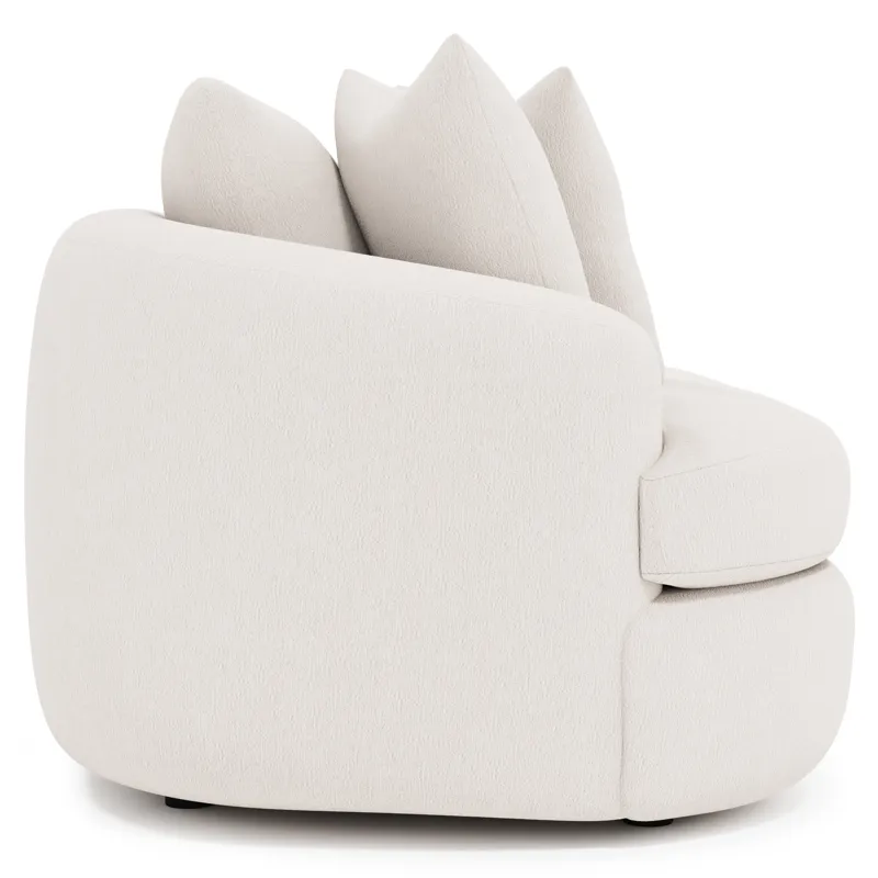 Jules Fabric Left Arm Loveseat