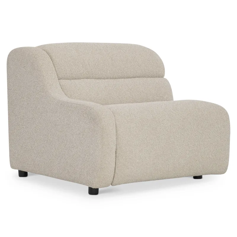 Gio Fabric Left Arm Power Motion Chair