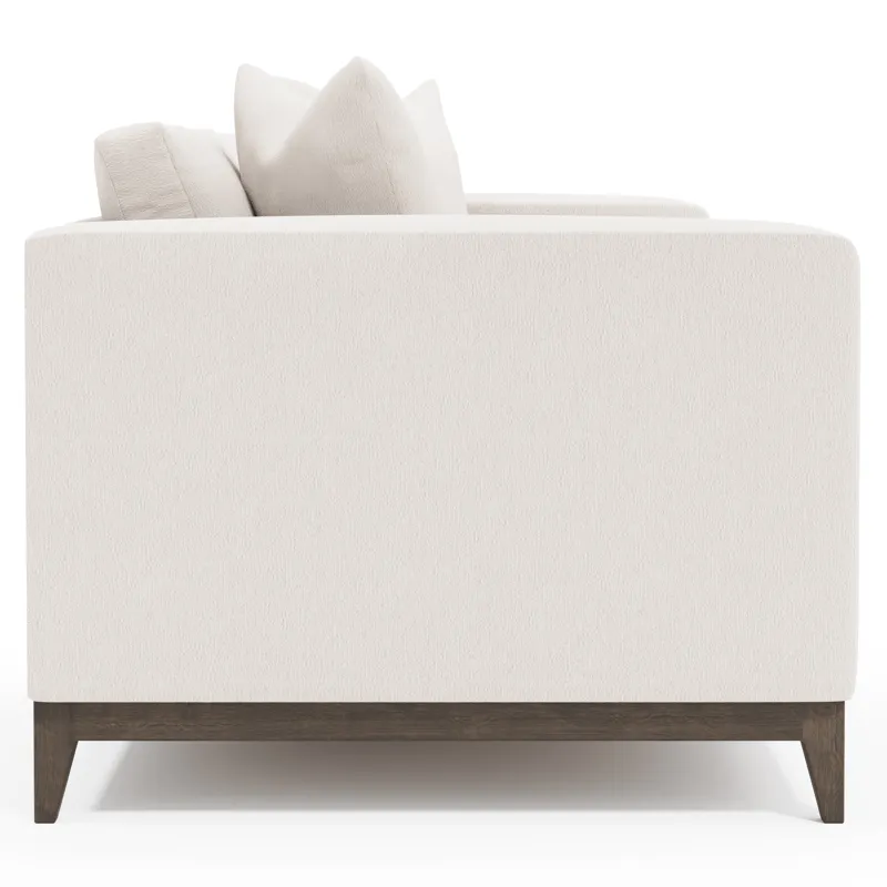 Plush Noel Fabric Loveseat