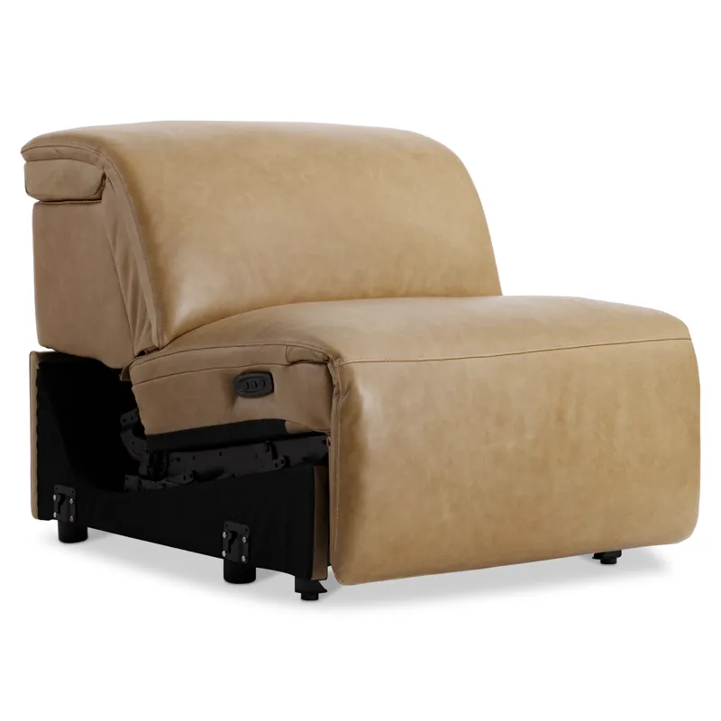 Billings Leather Armless Power Motion Chair