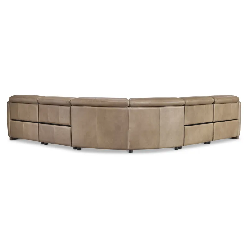 Alta Leather Power Motion Sectional