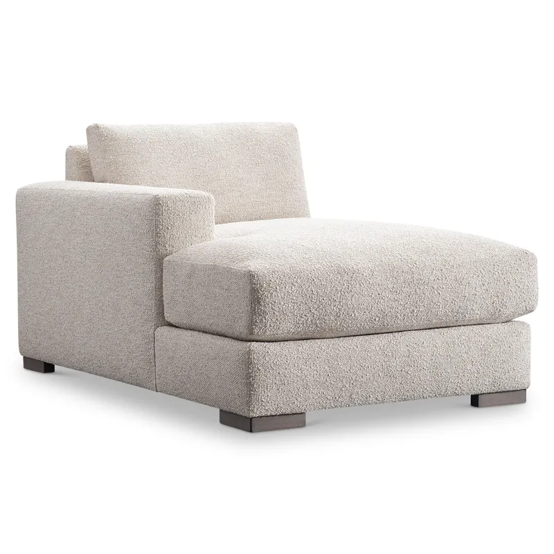 Drew Fabric Left Arm Chaise