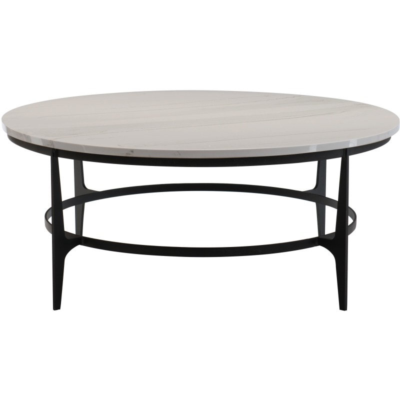 Round Metal Cocktail Table NIS460906942 by Bernhardt Furniture at The