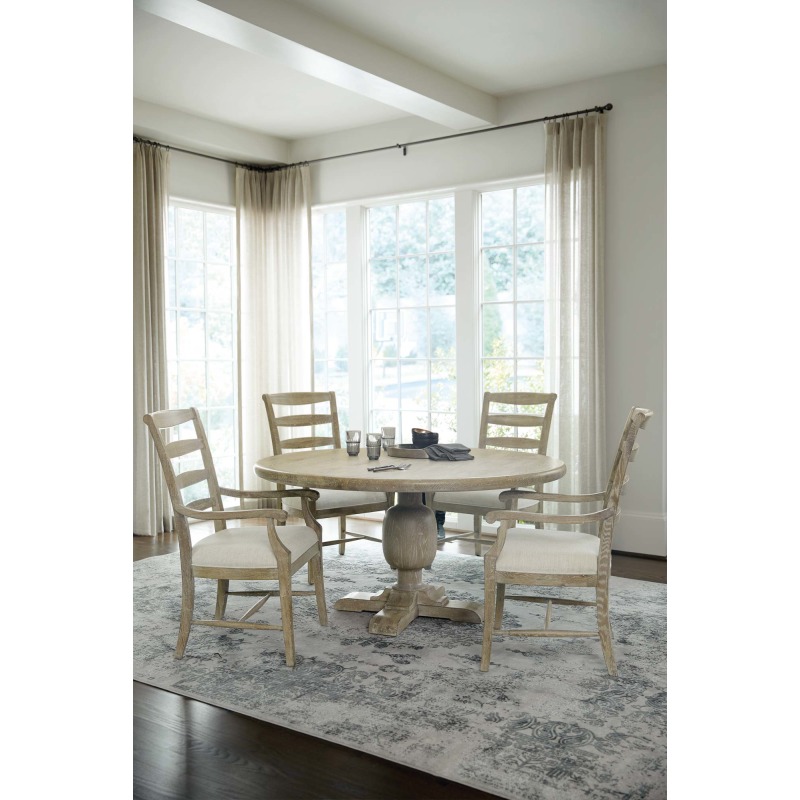 Round Dining Table NIS270898476 by Bernhardt Furniture at The Furniture Mall