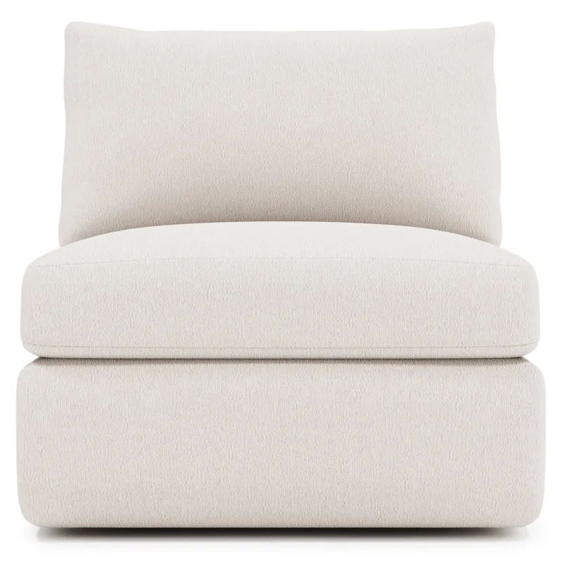 Jules Fabric Armless Chair