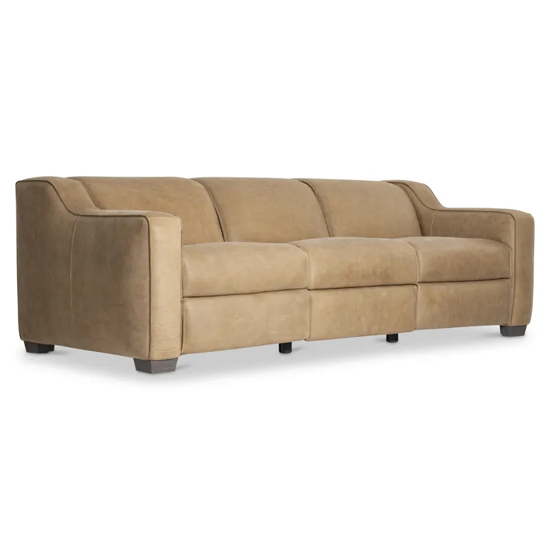 Flynn Leather Power Motion Sofa