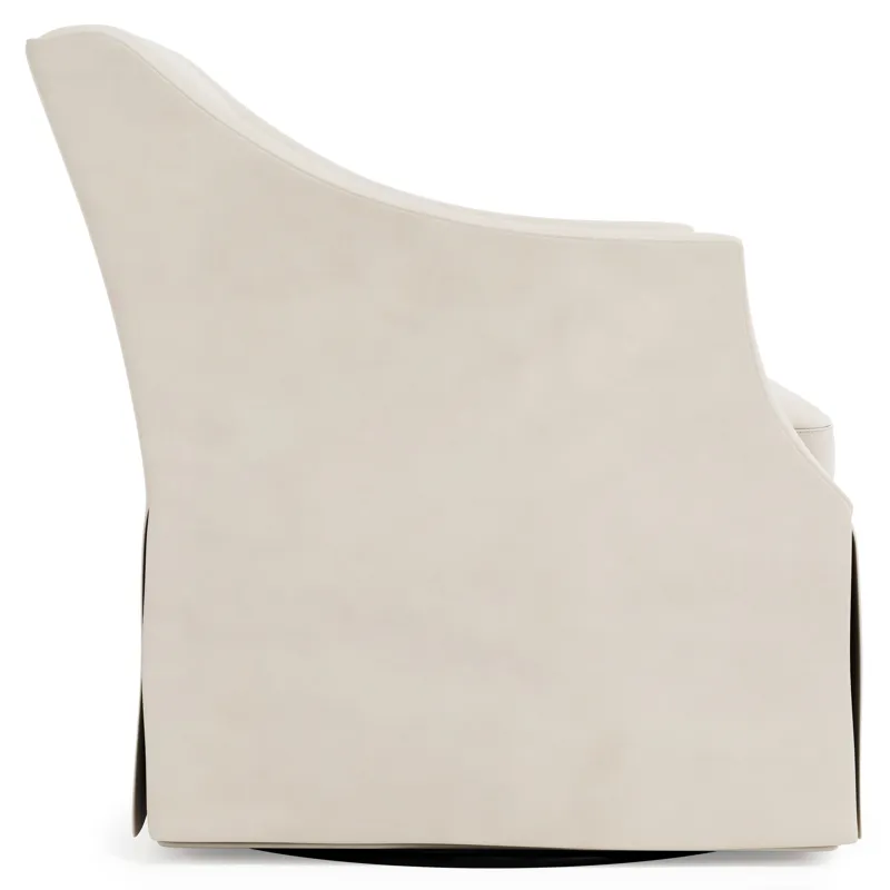 Clayton Leather Swivel Chair
