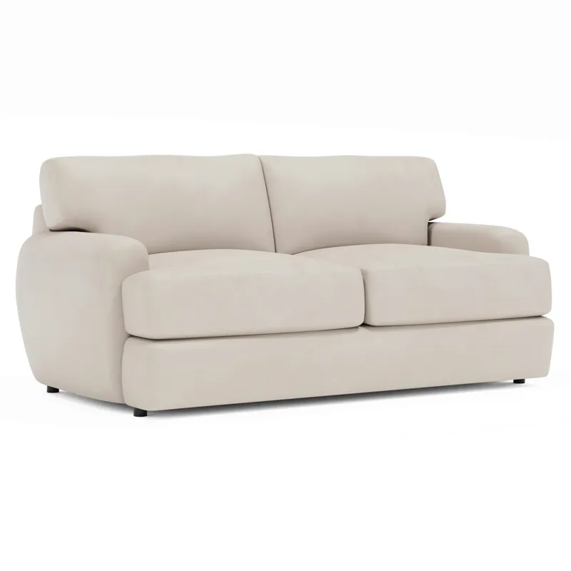Cameron Leather Loveseat