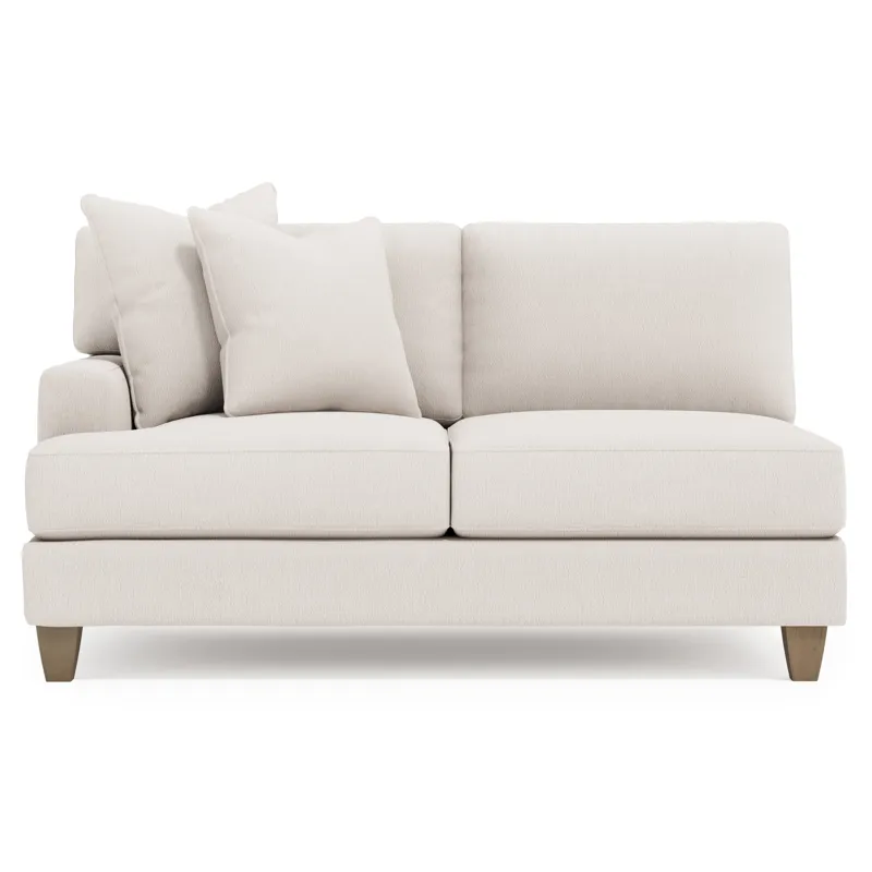 Bernhardt Solutions Mila Fabric Left Arm Loveseat