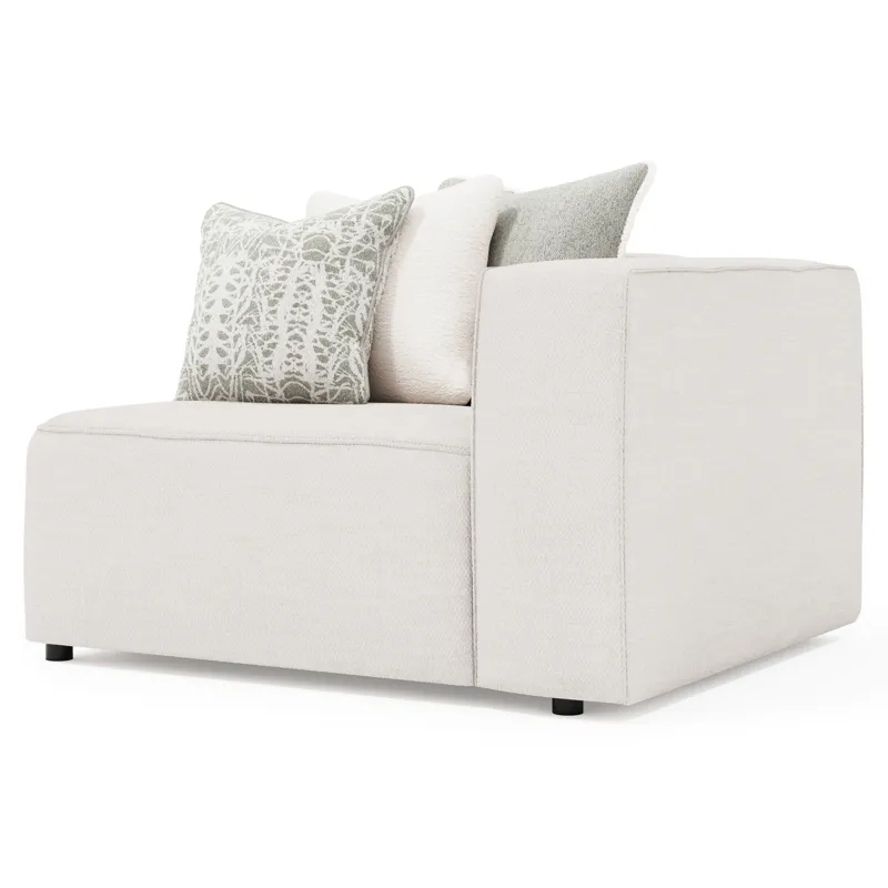 Bliss Fabric Left Arm Chair