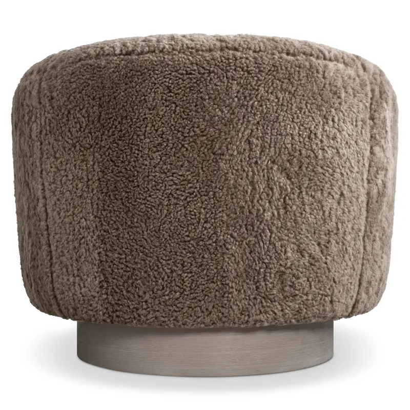 Camino Shearling Swivel Chair